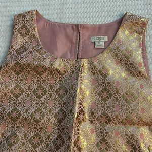 J Crew shiny pink tank